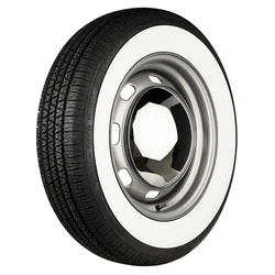 KONTIO 155/80 R15 83S WhitePaw Classic Whitewall 2?\ (55mm)