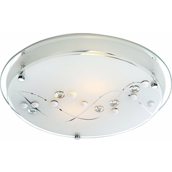 GLOBO 48090-2 - Plafonska lampa BALLERINA I 2xE27/60W