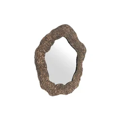 Eglo 425074 - Zidno ogledalo TOAMASINA 70x70 cm bronzane boje