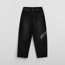 Baggy fit farmerke