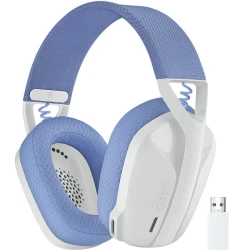 LOGITECH gaming slušalke G435 LIGHTSPEED WIRELESS, bele
