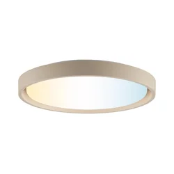 Brilliant - LED prigušiva stropna svetiljka SANOZ LED/24W/230V, prečnik 41 cm, bež + daljinski upravljač