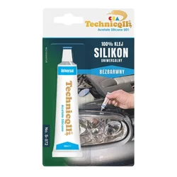 S-072 univerzalni silikon brezbarven 20 ml