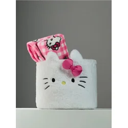 Sinsay - Korpa za odlaganje Hello Kitty - belo