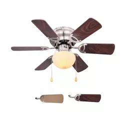 Globo 03802 - Plafonski ventilator UGO 1xE27/60W/230V