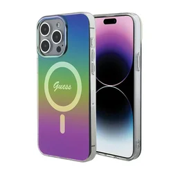 GUESS Maska za telefon iPhone 15 Pro 6.1 GUHMP15LHITSK, Magsafe, Šarena
