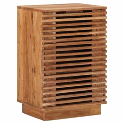 Ručno rađeni noćni ormarić Tamnije smeđi teak 40 x 30 x 60 cm
