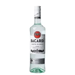 BACARDI Carta Blanca Rum 0.7L NRGB