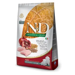 N&D AG Puppy Chicken&Pomegranate Medium&Maxi 2,5kg