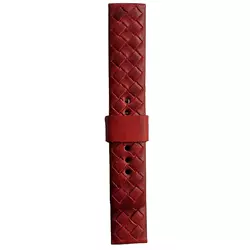 Kožni kaiš 22mm Crvena 22.258