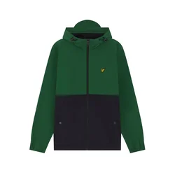 Lyle & Scott Prehodna jakna zelena / črna