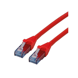 Secomp Roline S/FTP (PiMF) PatchCord Cat6A/CompLv, LSOH, crvena, 1.0m