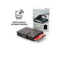 DENARNICA Z RFID ZAŠČITO, (326106_BROWN-XY)