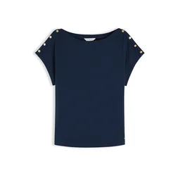 TOMMY HILFIGER Majica  temno modra