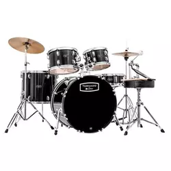 MAPEX set bobnov s činelami TND5254CDK TORNADO STANDARD BLACK