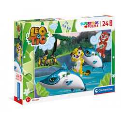 Clementoni - Puzzle Leo a Tig 24 maxi - 1 - 39 kosov
