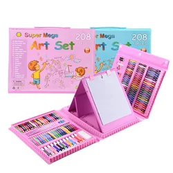 Set za crtanje i bojenje 208 delova Rozi