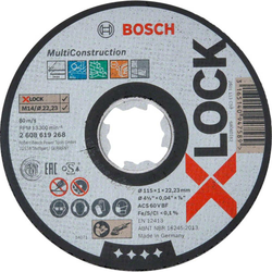Bosch Lepljena rezna ploča za male ugaone brusilice X-Lock PRO Multi Construction 2608619268