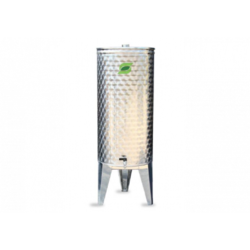 Uspravna posuda za rakiju Savacoop 100 l - Inox