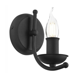 Zidna lampa LUCY 1xE14/60W/230V crna