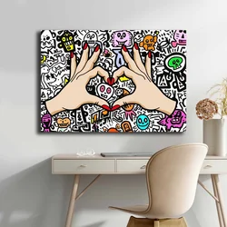 Wallity Slika na platnu 70x100cm