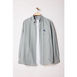 Trendyol Khaki Regular Fit Embroidery Detail Smart Shirt