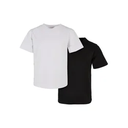 Boys Organic Basic T-Shirt 2-Pack White/Black