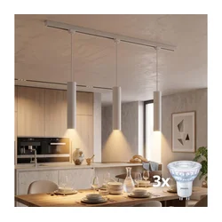 Philips - LED prigušiva luster na sajli u šinskom sistemu EASYLINK 3xGU10/7W/230V 1 m beli