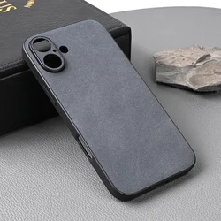 Maska za telefon OLGE za iPhone 16 6.7 Plus, Tamnoplava
