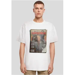 Mens T-shirt oversize Upscale Magazine white