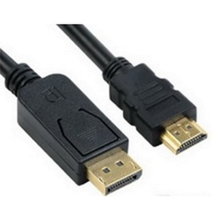 Kabl DisplayPort (M) - HDMI (M) 1.8m crni