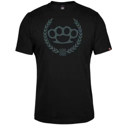 Muška majica kratkih rukava 011 street rebel bokser, Crna