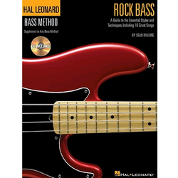 HAL LEONARD BASS METHOD ROCK BASS+CD