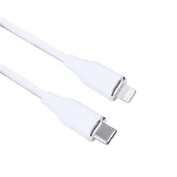 Solight Kabel USB-C/Lightning, priključek USB-C - priključek Lightning, silikonski, 1 m
