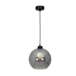 Luster na sajli SOFIA 1xE27/60W/230V crne boje