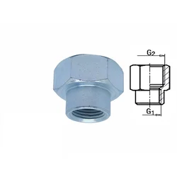 Muf reducir 3/4-1/2, 34x30x27 mm