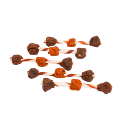 PET PRO Poslastica za pse Snacks Tricolor, Piletina i govedina, 350 g, 17 komada