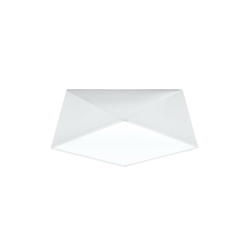 Sollux SL.0689 - plafonska svetiljka HEXA 2xE27/60W/230V bela