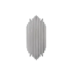 Opviq Kara 13347 Zidna lampa, Srebrna