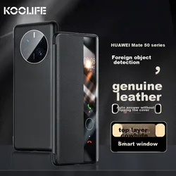 Koolife Maska za mobilni telefonHuawei Mate 50 / Huawei Mate 50E, Crna
