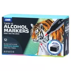 Junior twin 12 alkoholni marker dupli vrh miks 12k ( 140026 )
