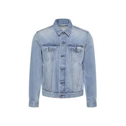 Calvin Klein Jeans Prehodna jakna CLASSIC moder denim