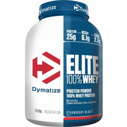 DYMATIZE Protein Elite 100% Whey, Jagoda, 2.1kg