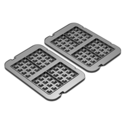 AENO AEG1 Dvostrani waffle grill panel, 2 komada, crni