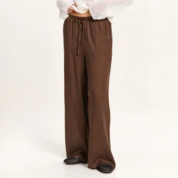 Cropp - Pantalone od viskoze - braon