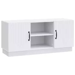 TV ormar Bijela 102 x 34,5 x 47 cm Konstruirano drvo
