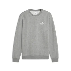 PUMA Essentials No. 1 Logo Crew Sweatshirt Men, Clothing, Medium Gray Heather, M
