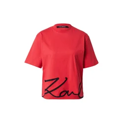 Karl Lagerfeld Majica rdeča/črna