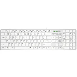 SlimStar 126 USB YU bela tastatura