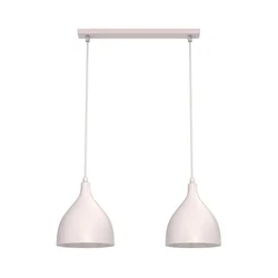 Luster na sajli NOAK CLASSIC 2xE27/15W/230V krem boje